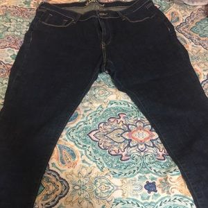Old navy skinny Sweetheart dark wash jeans 18/R